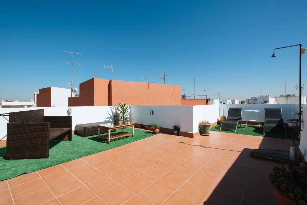 Cozy Attic With Terrace- 1Bd 1Bth- San Vicente Seville Exterior photo